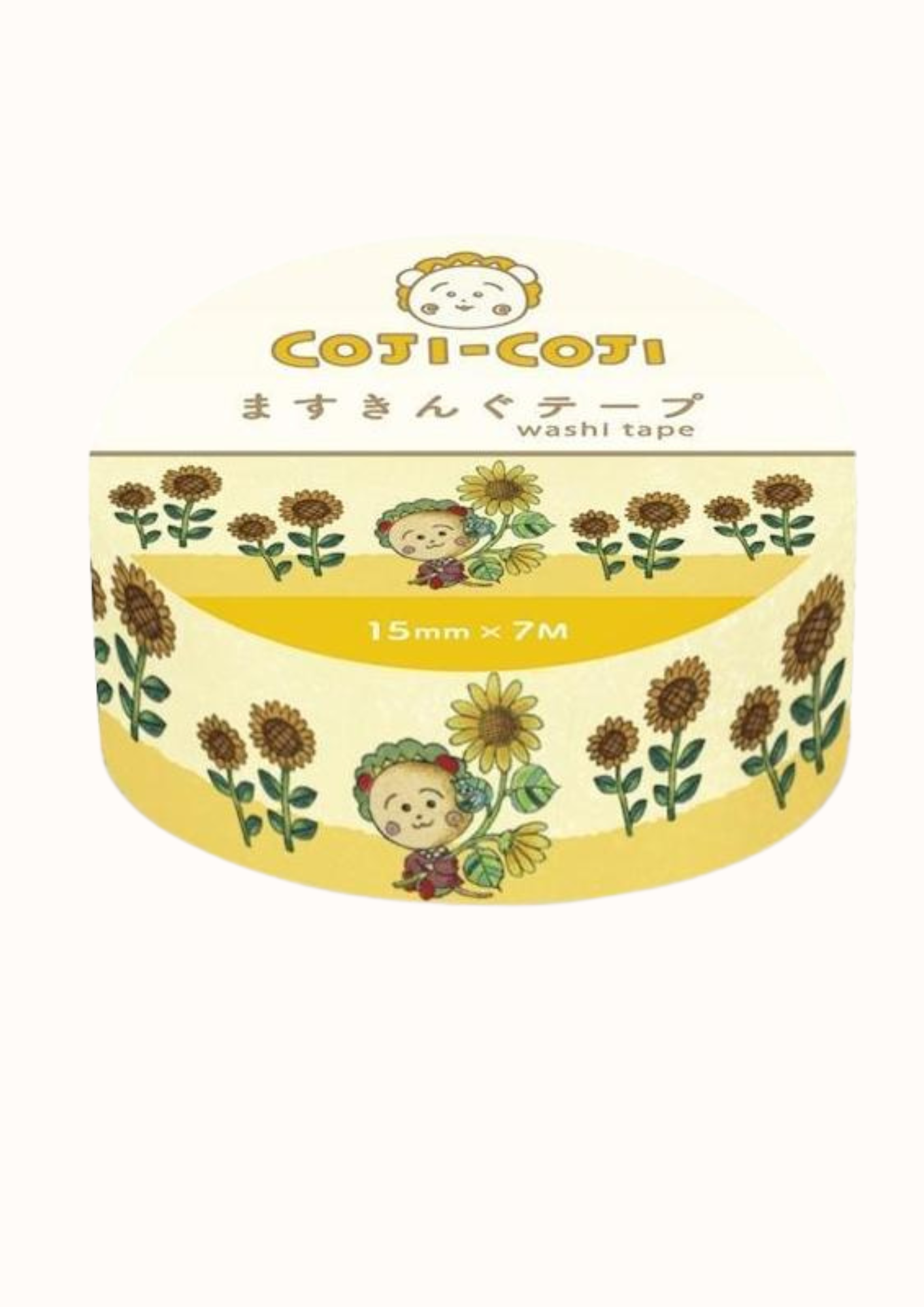 Masking Tape Coji Coji Yellow