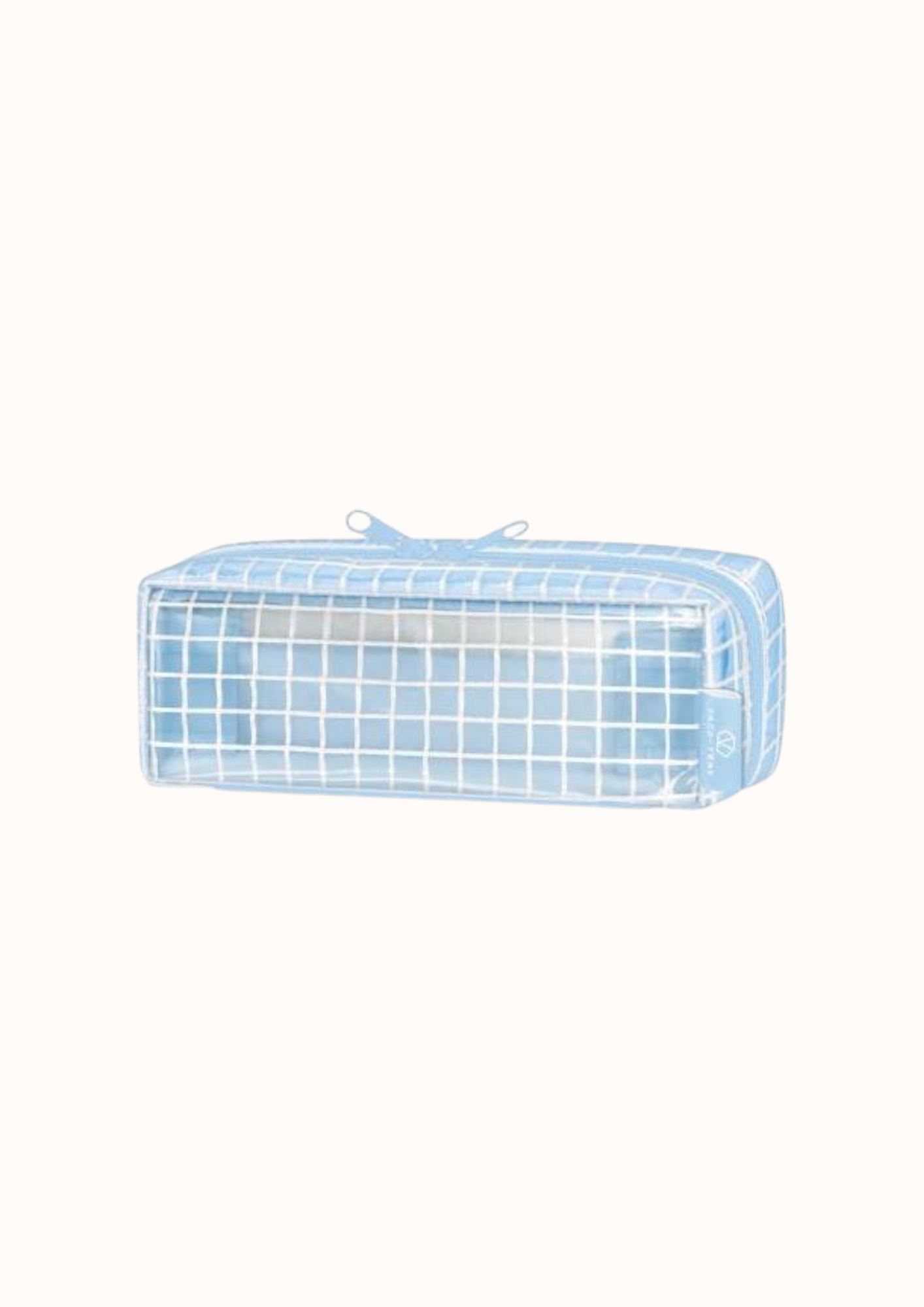 Paco Tray Pen Case Clear Blue